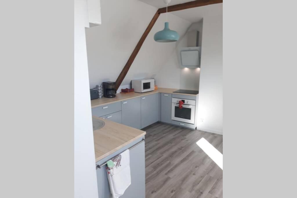 Appartement Dans Maison De 1789 Au Centre De Vitre ภายนอก รูปภาพ